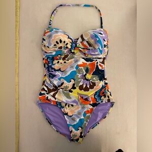 Anne Cole one piece swim suit size 10.